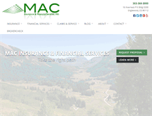 Tablet Screenshot of macifs.com